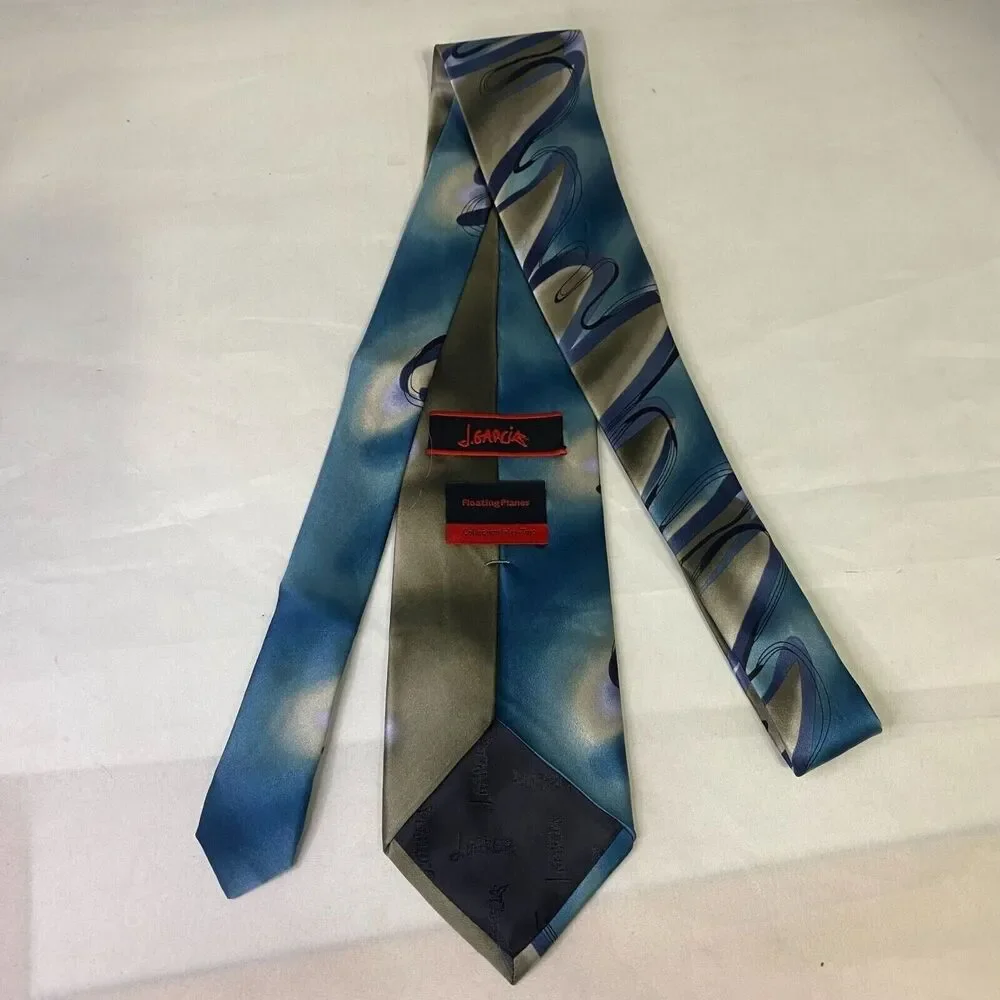 #6620 J Garcia Floating Planes Collection Fifty Two Mens Necktie, Tie